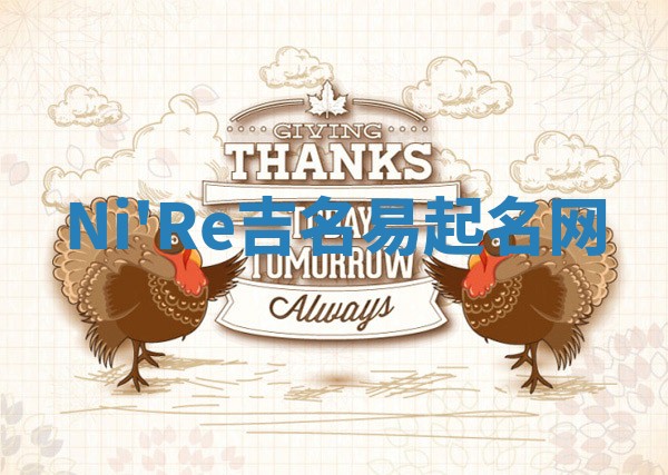 Ni'Re吉名易起名网