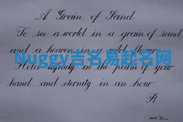 Nuggy吉名易起名网