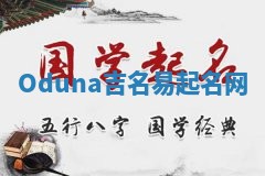Oduna吉名易起名网