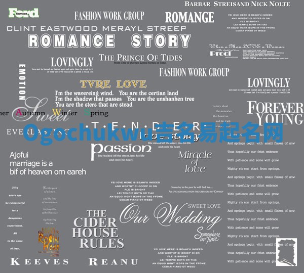 Ogochukwu吉名易起名网