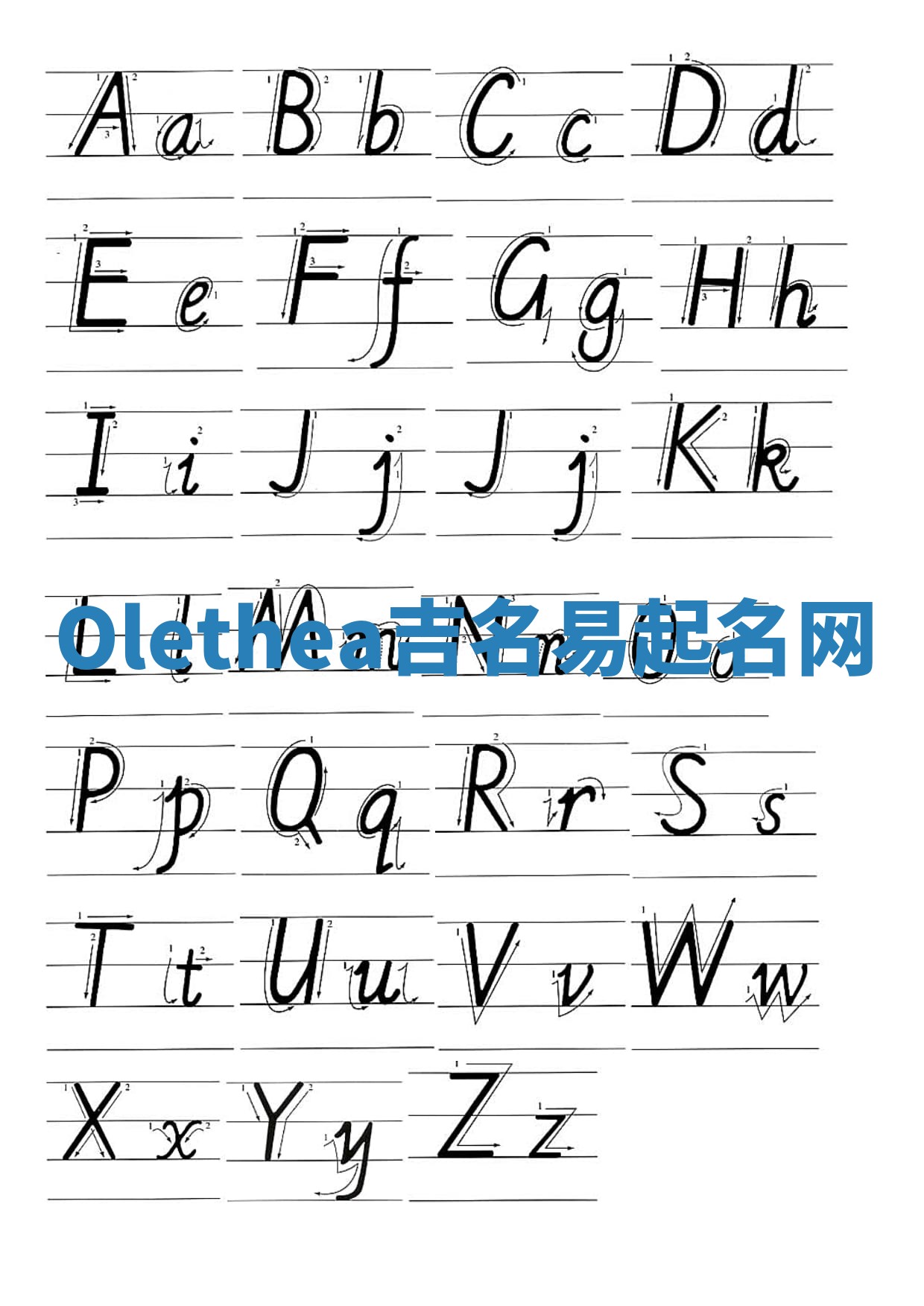 Olethea吉名易起名网