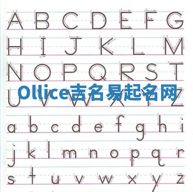 Ollice吉名易起名网