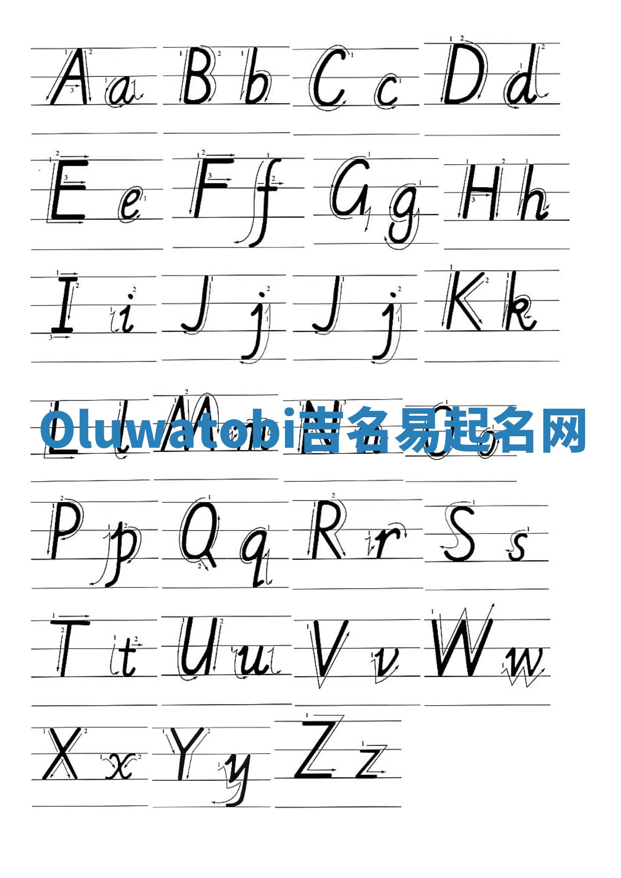 Oluwatobi吉名易起名网