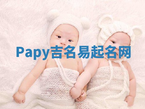 Papy吉名易起名网