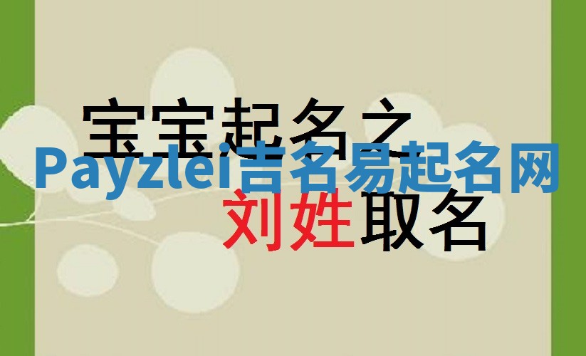Payzlei吉名易起名网