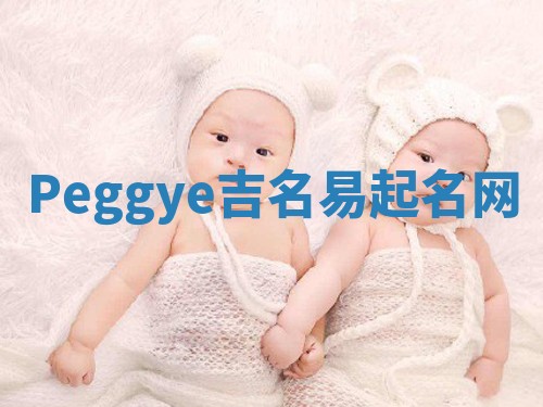 Peggye吉名易起名网