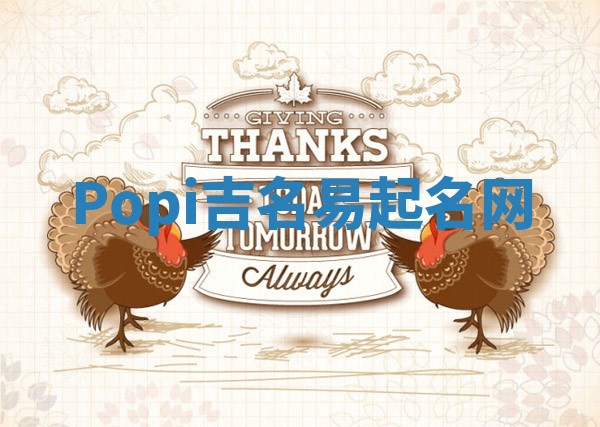Popi吉名易起名网