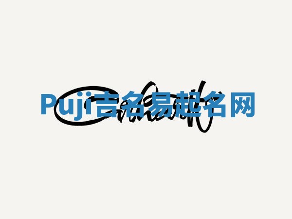 Puji吉名易起名网