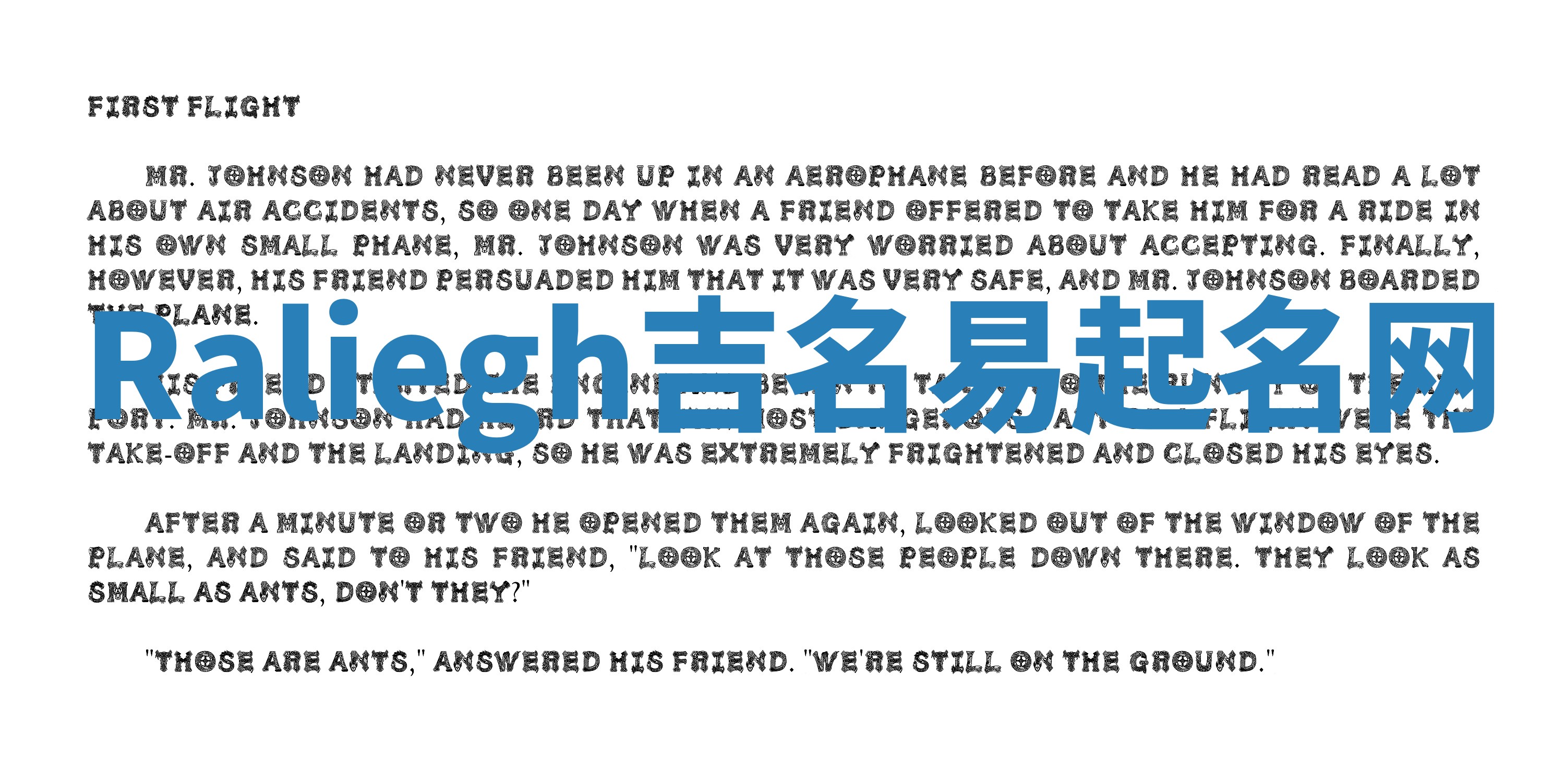 Raliegh吉名易起名网