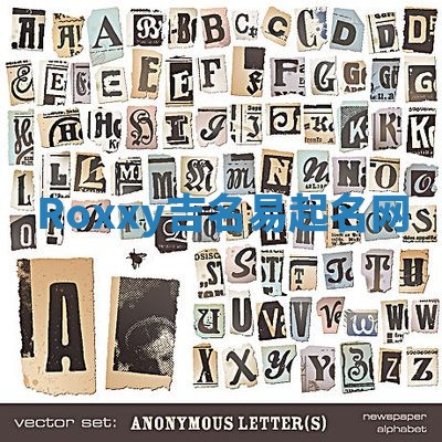 Roxxy吉名易起名网