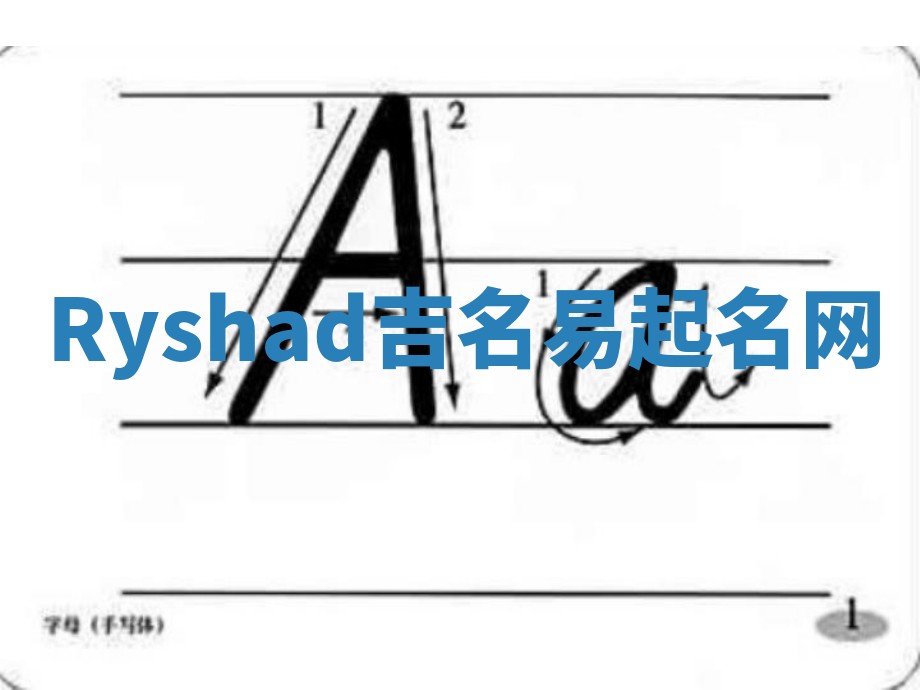 Ryshad吉名易起名网