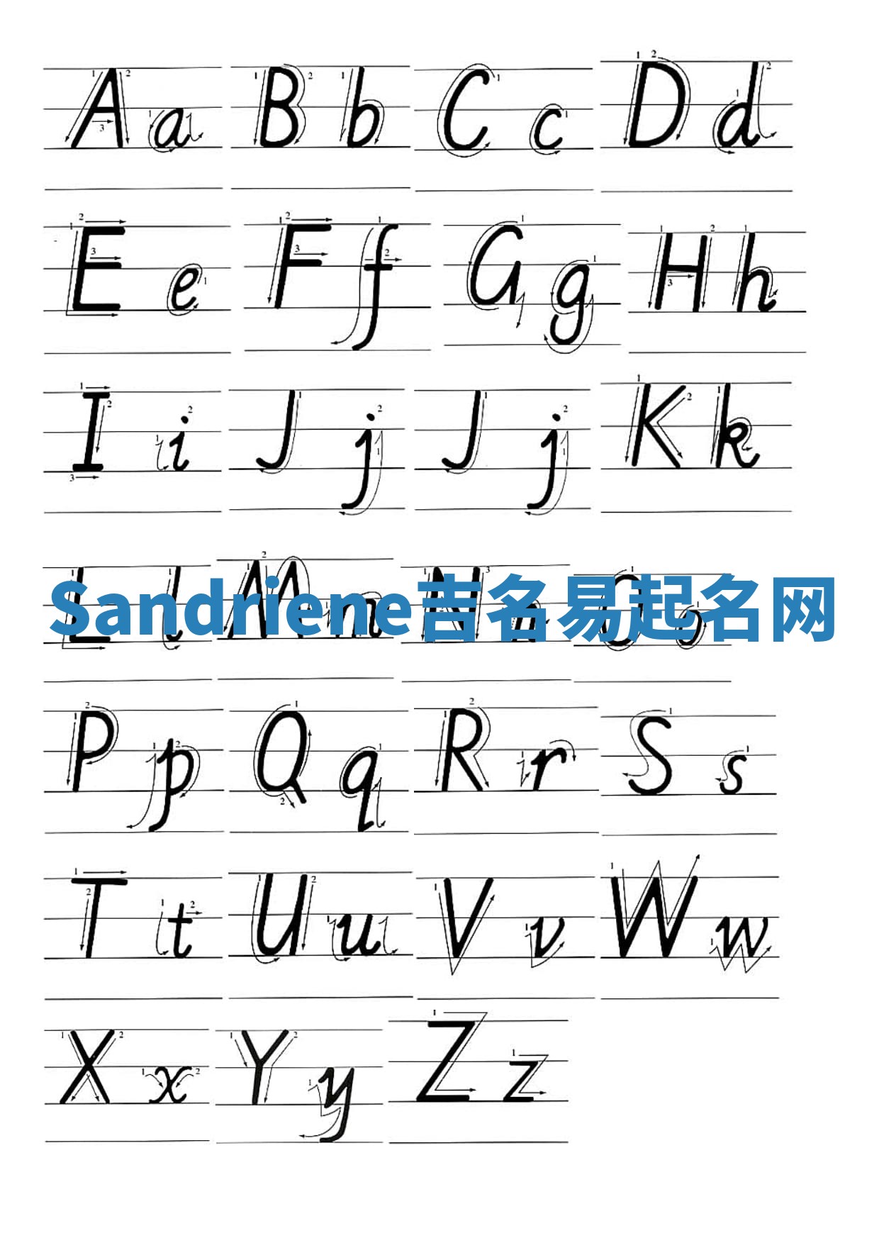 Sandriene吉名易起名网