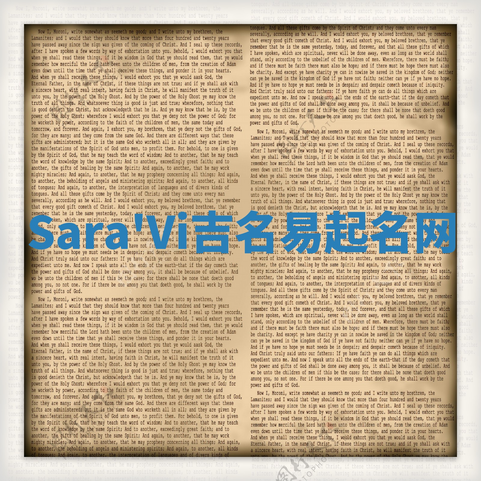 Sara'Vi吉名易起名网