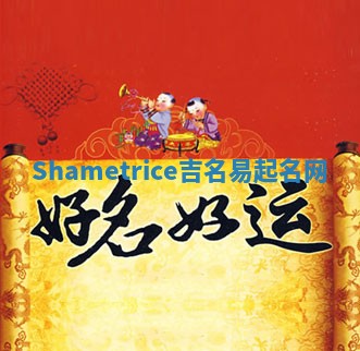 Shametrice吉名易起名网