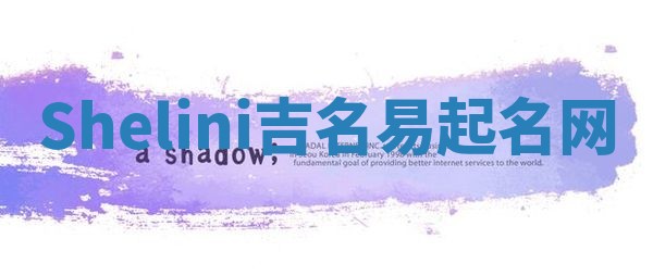 Shelini吉名易起名网