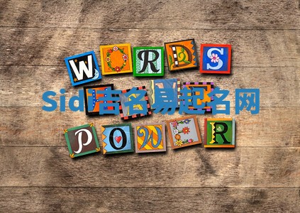 Sidi吉名易起名网