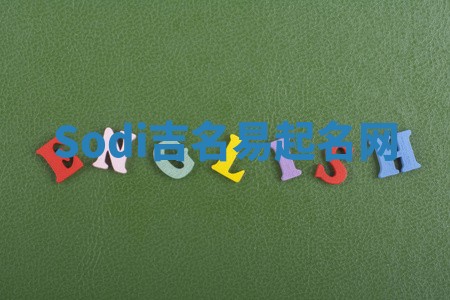 Sodi吉名易起名网
