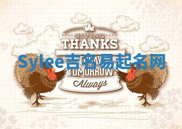 Sylee吉名易起名网