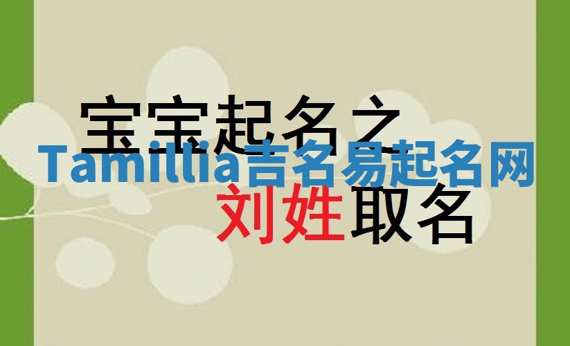Tamillia吉名易起名网