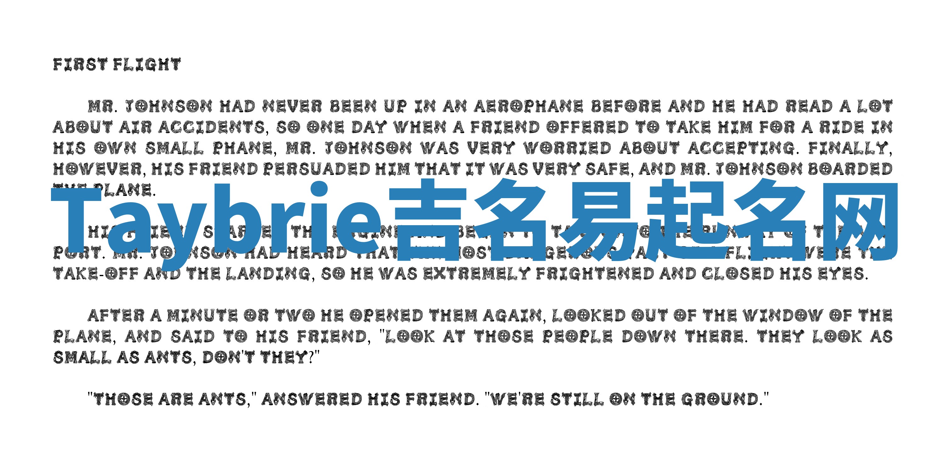 Taybrie吉名易起名网