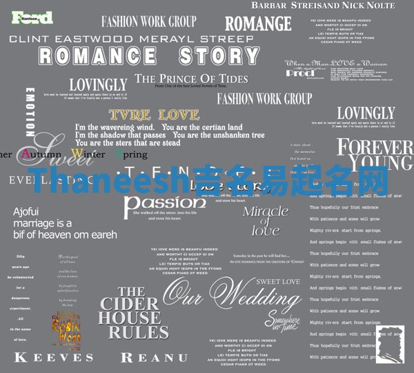 Thaneesh吉名易起名网