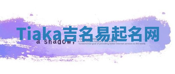 Tiaka吉名易起名网
