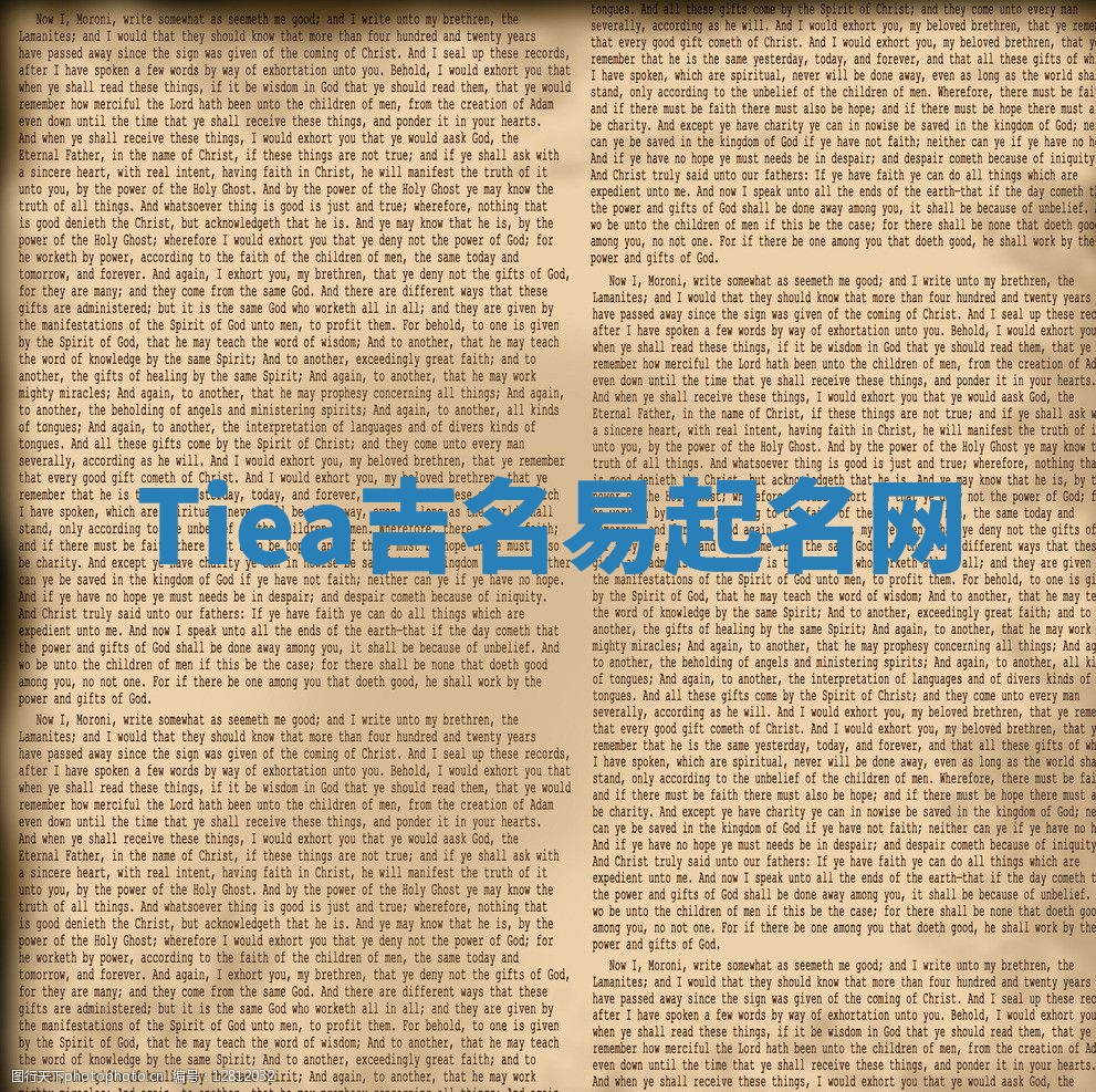 Tiea吉名易起名网