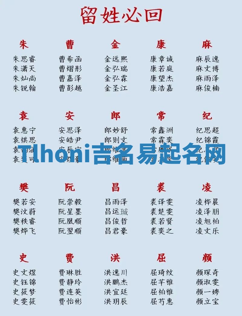 Tlhoni吉名易起名网