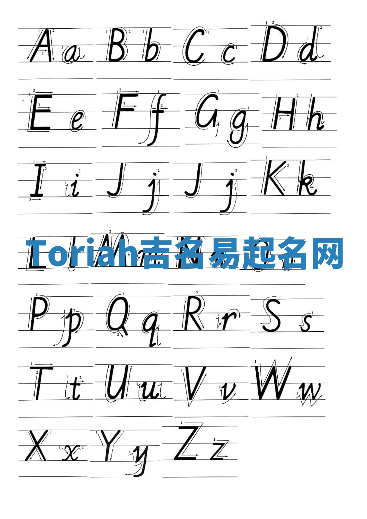 Toriah吉名易起名网
