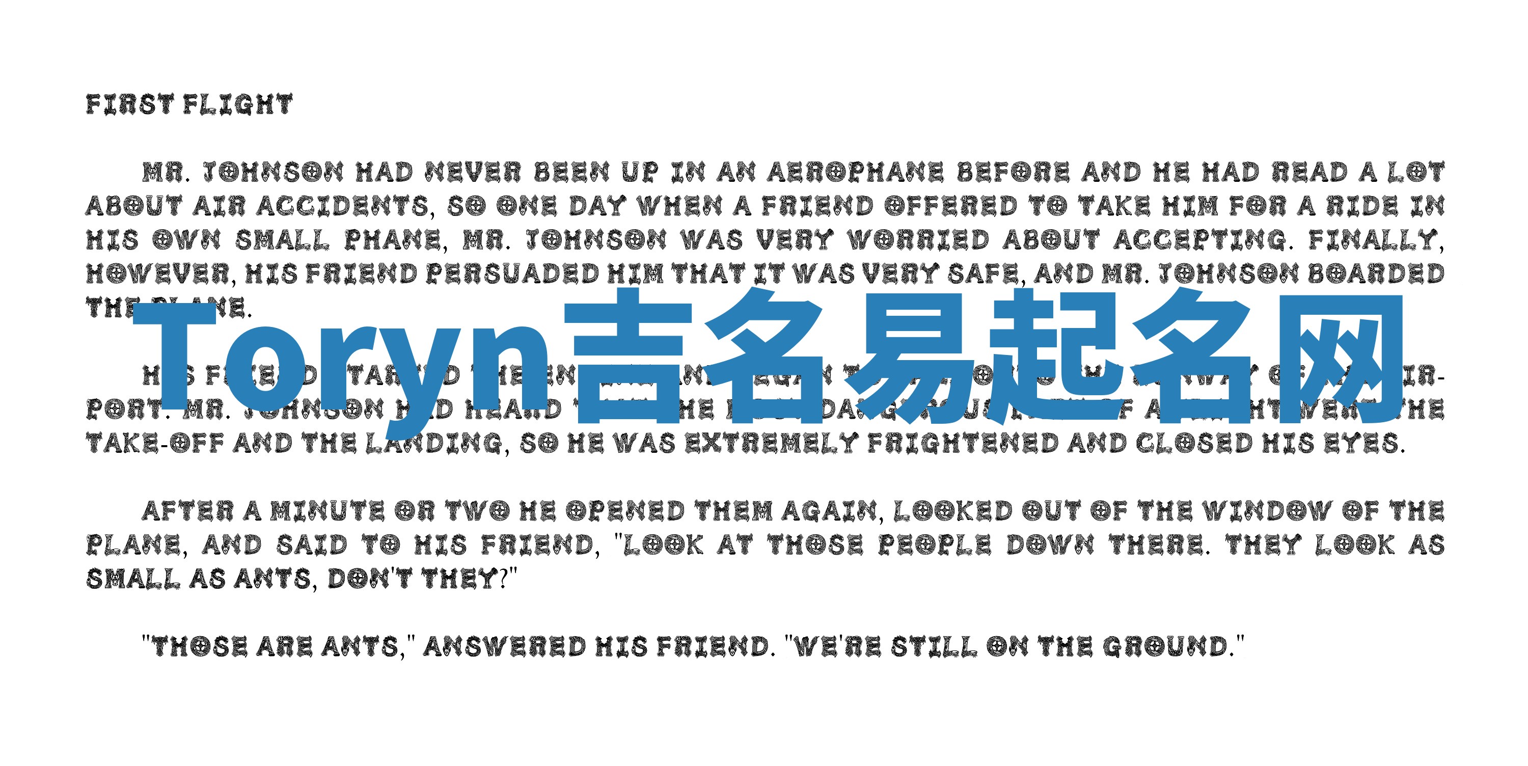 Toryn吉名易起名网