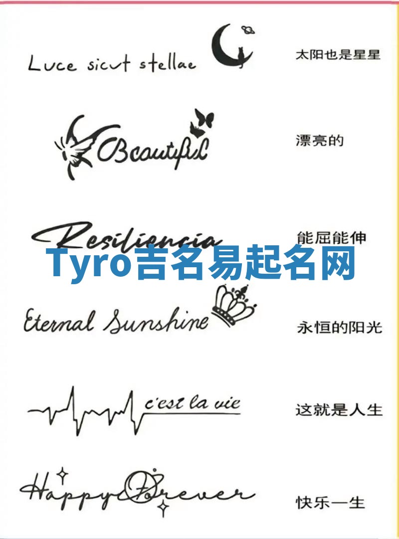 Tyro吉名易起名网