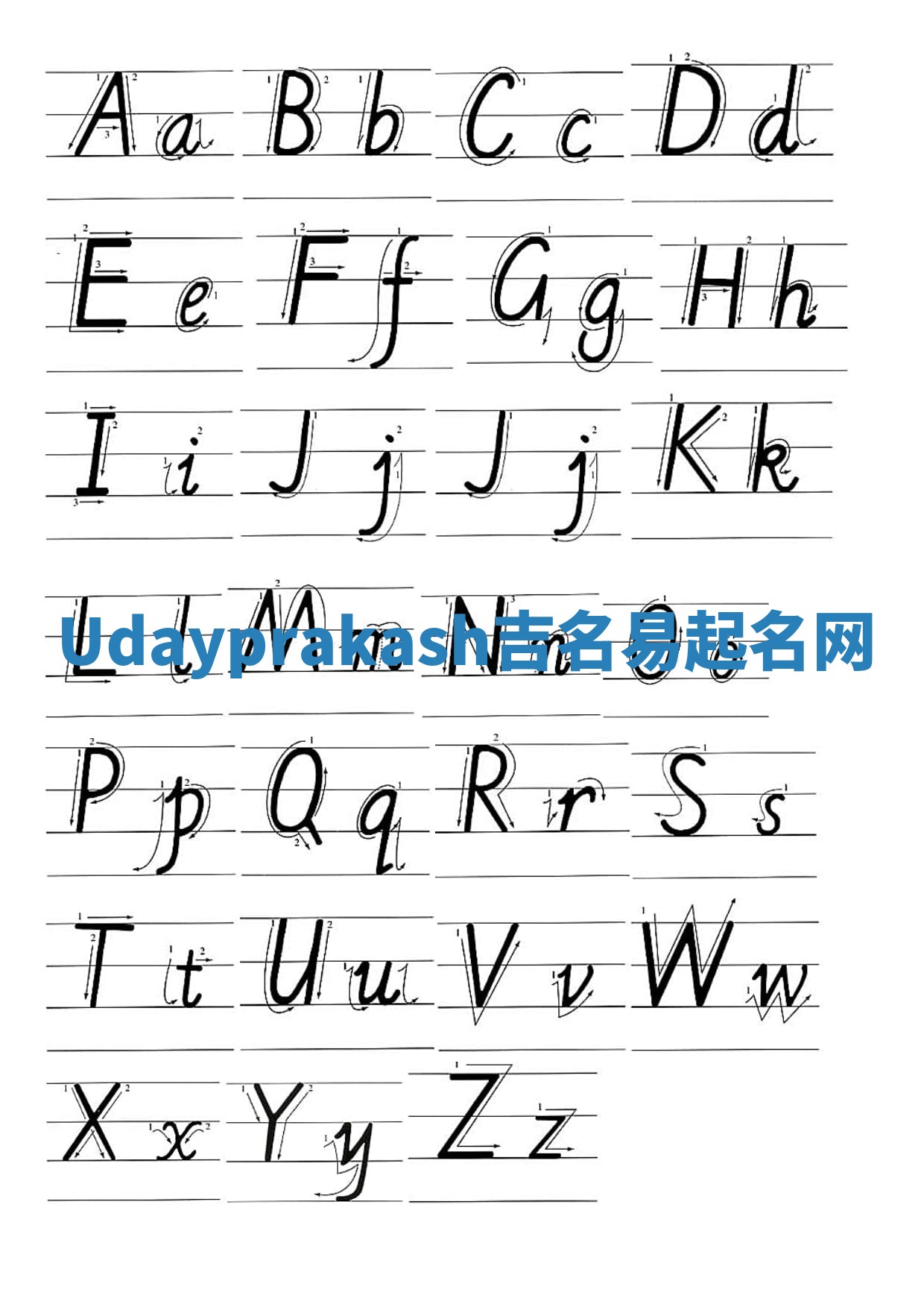 Udayprakash吉名易起名网
