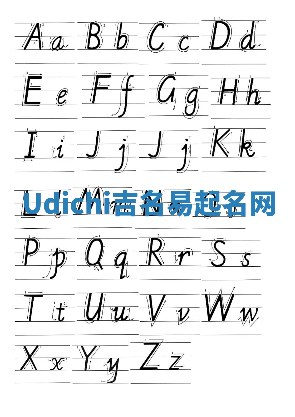 Udichi吉名易起名网