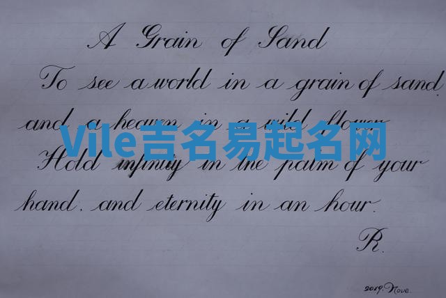 Vile吉名易起名网