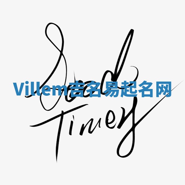 Villem吉名易起名网
