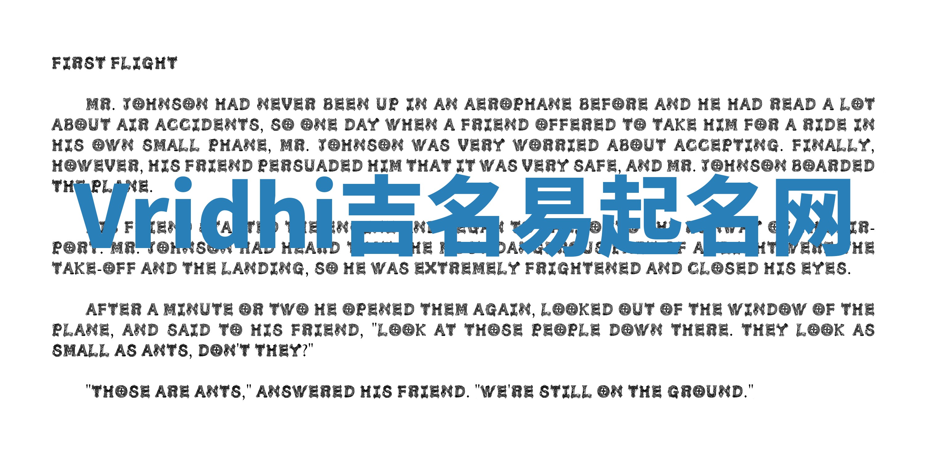 Vridhi吉名易起名网