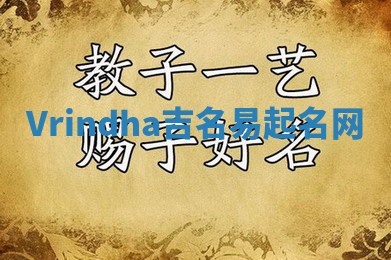 Vrindha吉名易起名网