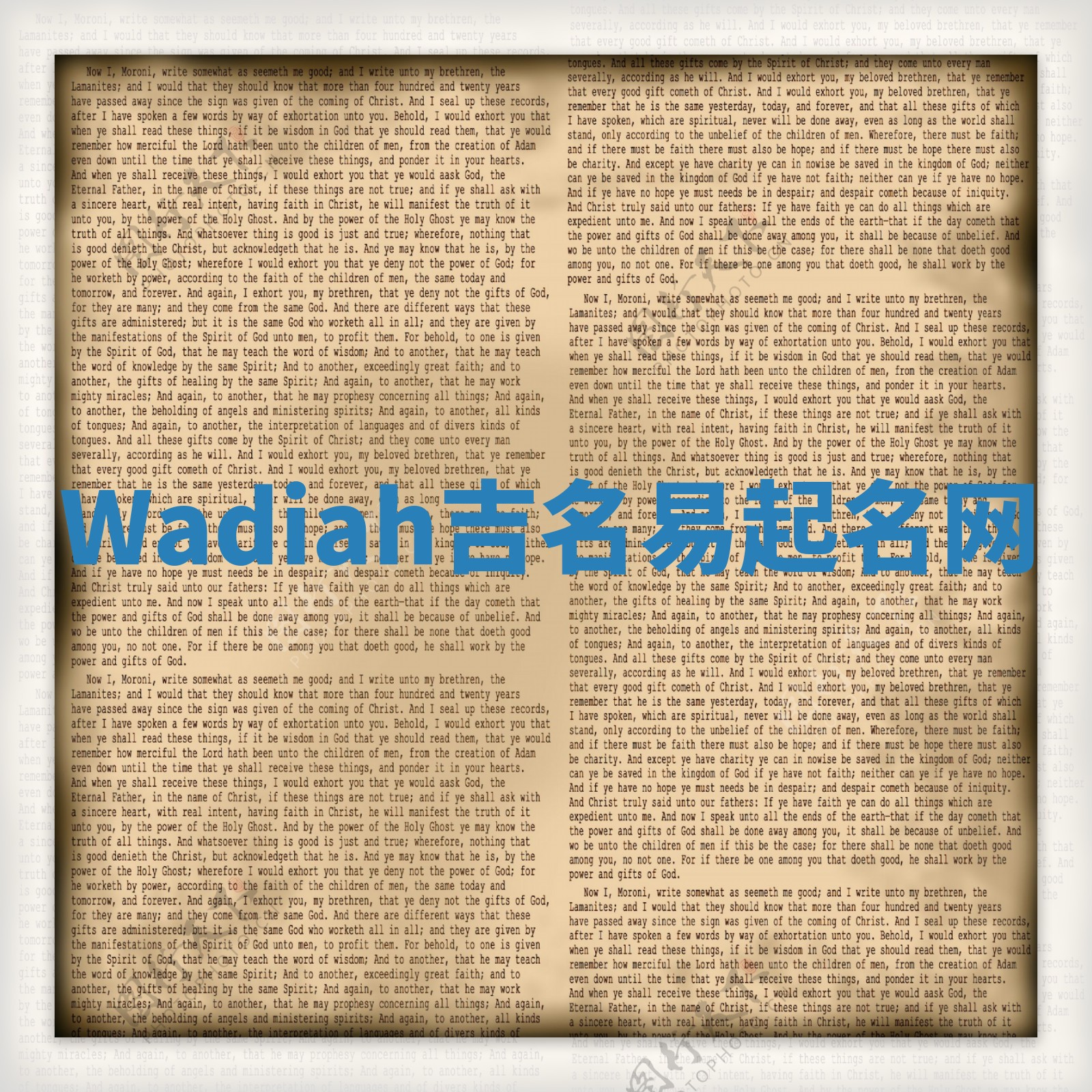 Wadiah吉名易起名网