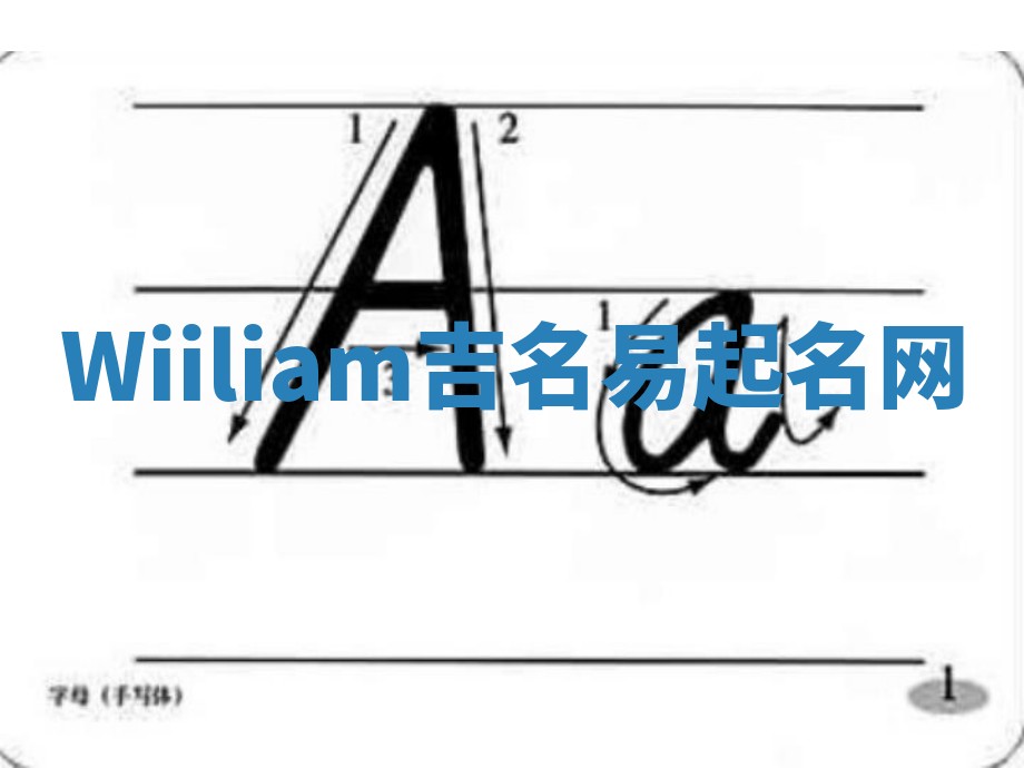 Wiiliam吉名易起名网