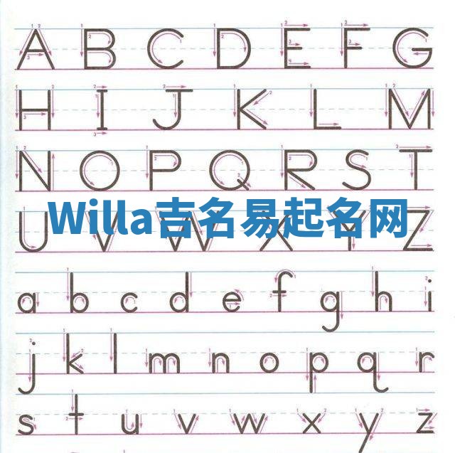 Willa吉名易起名网