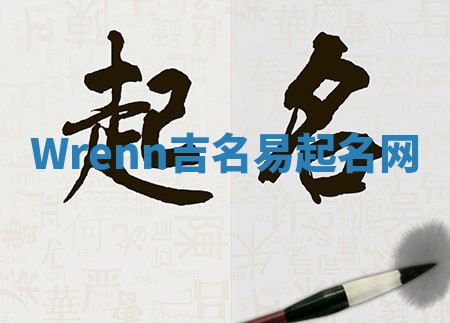 Wrenn吉名易起名网