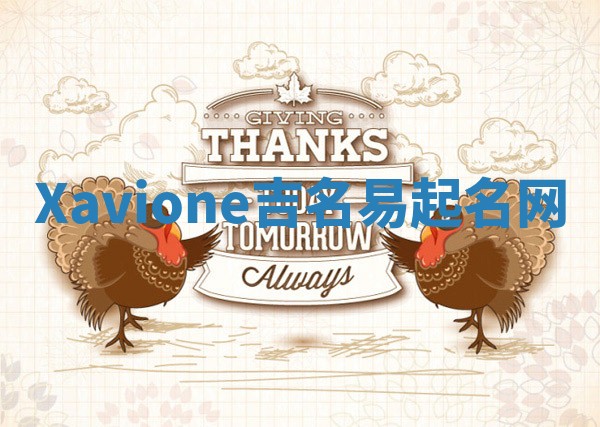 Xavione吉名易起名网