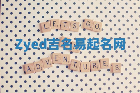 Zyed吉名易起名网