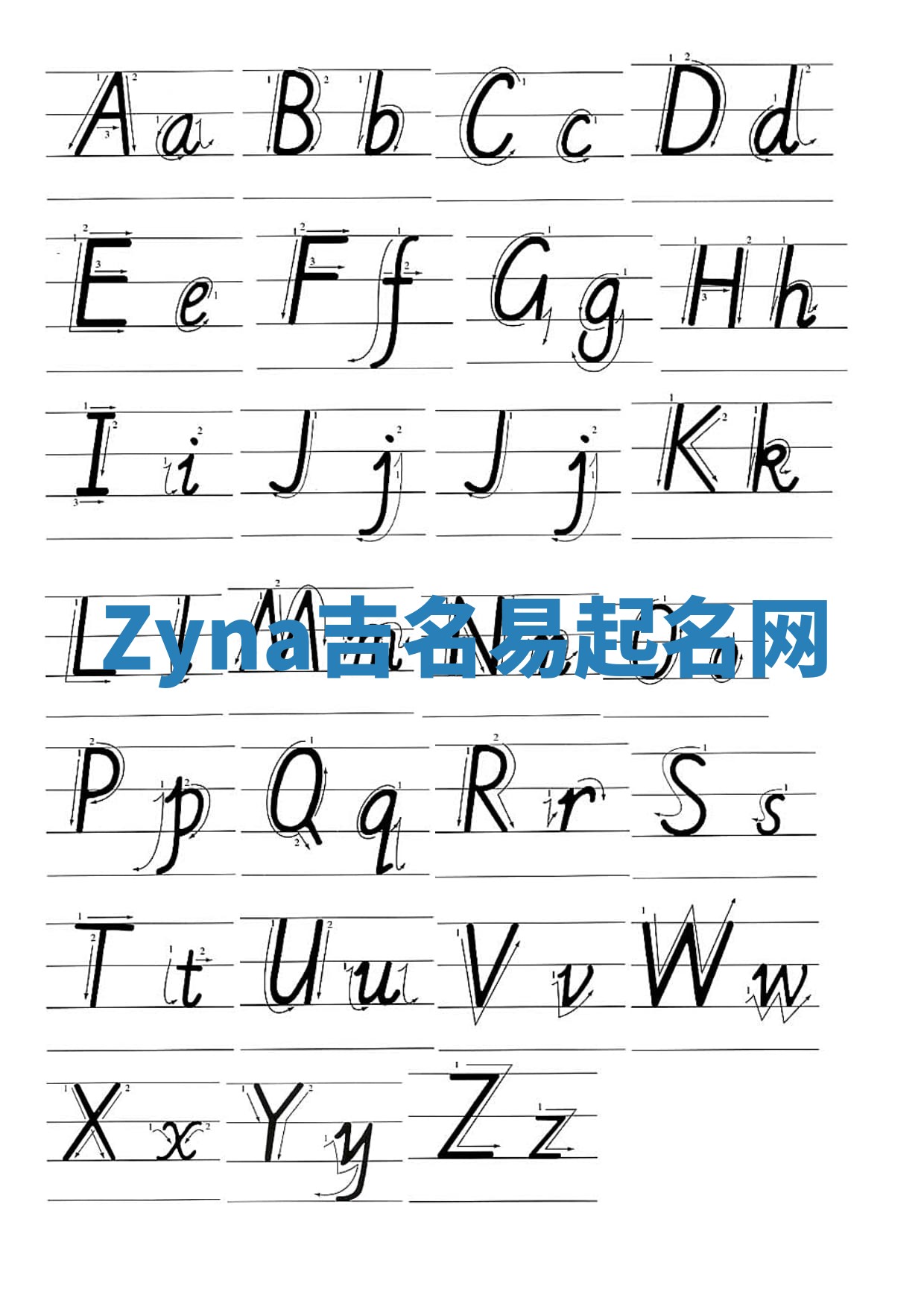 Zyna吉名易起名网