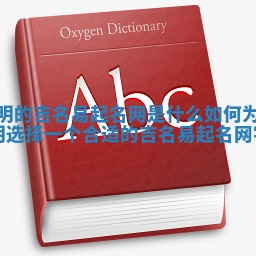 小明的吉名易起名网是什么 如何为小明选择一个合适的吉名易起名网字